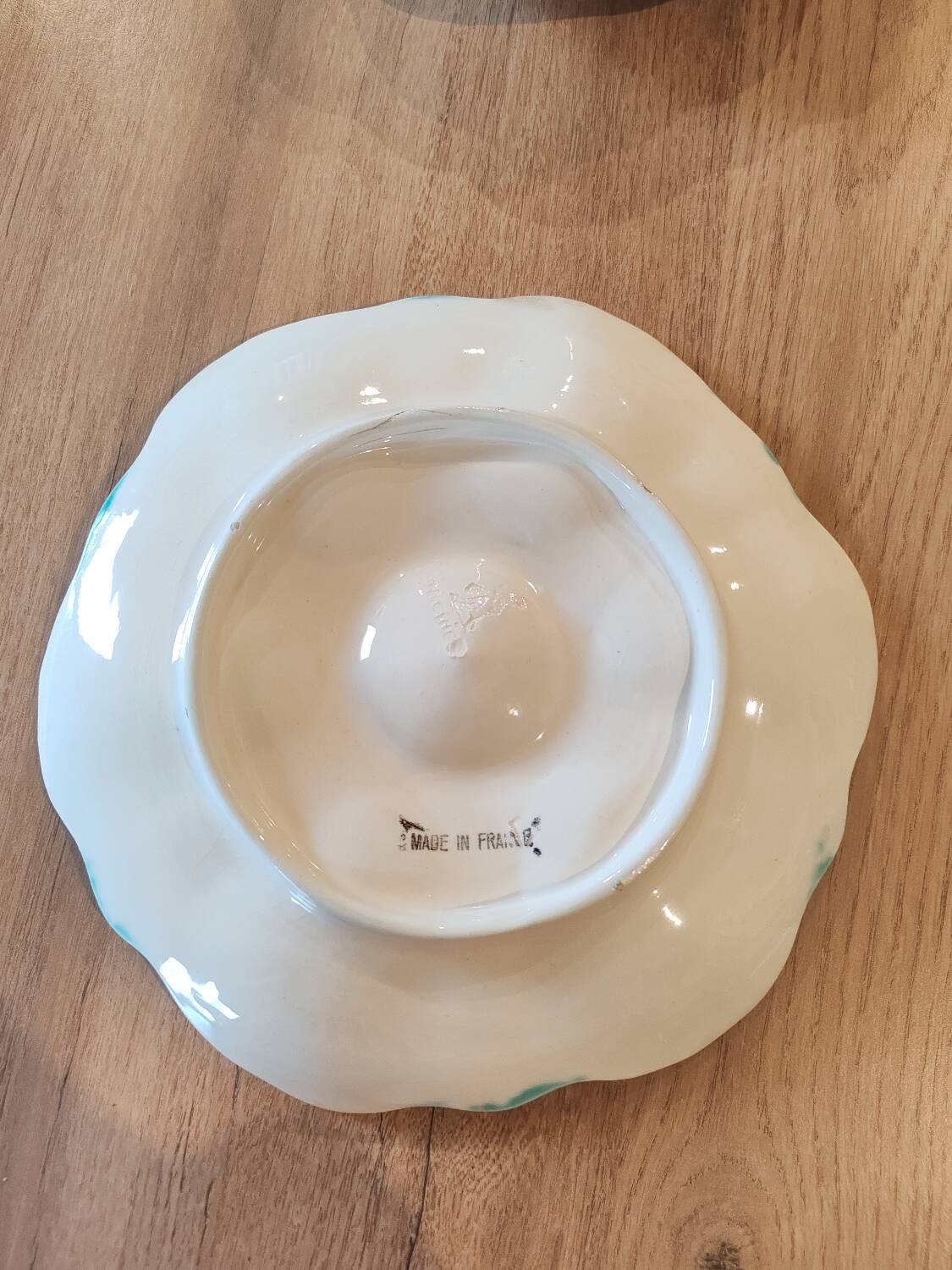 Moulins des loups oyster plate