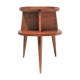 Bedside tripod wood feet spindles design 60s