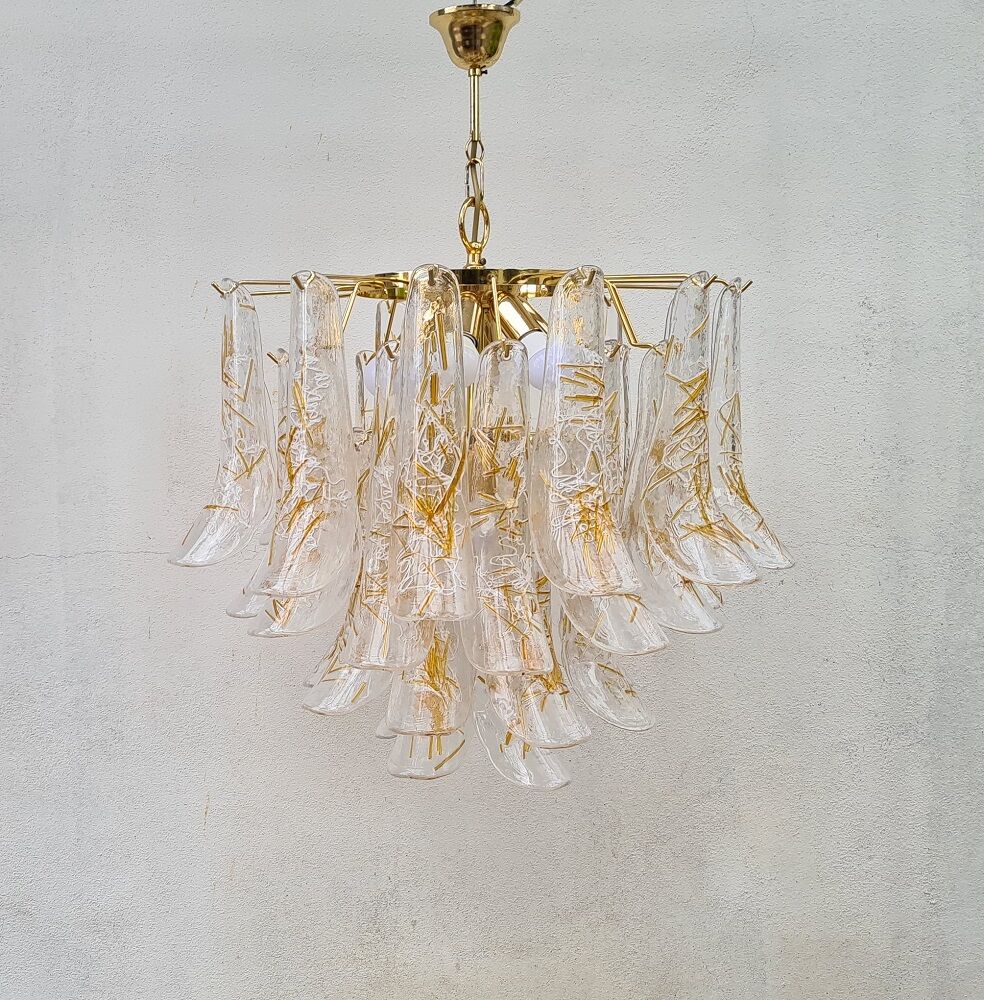Murano petal tulipano chandelier