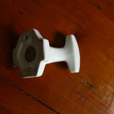 old peg porcelain white art deco