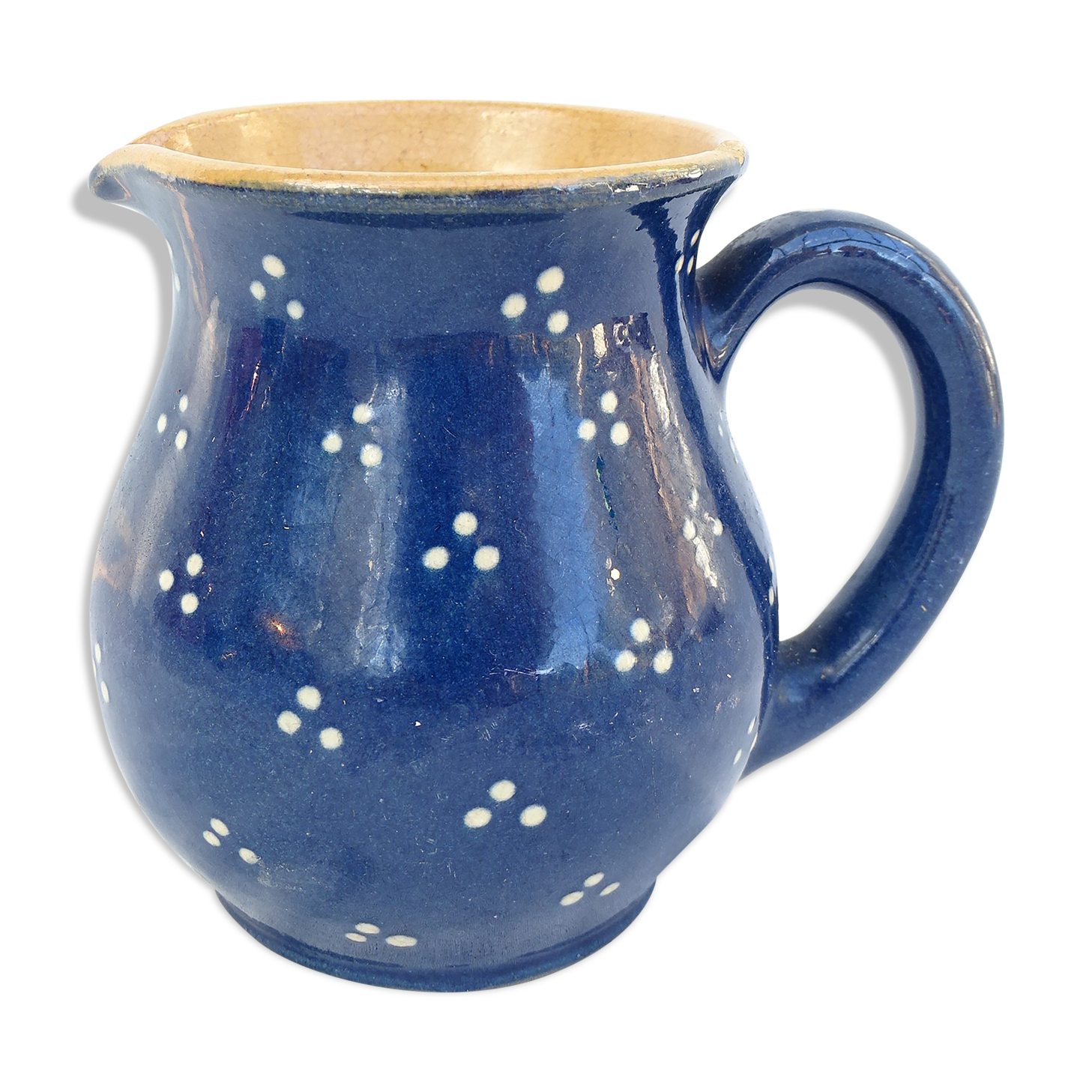 Vintage white pitcher