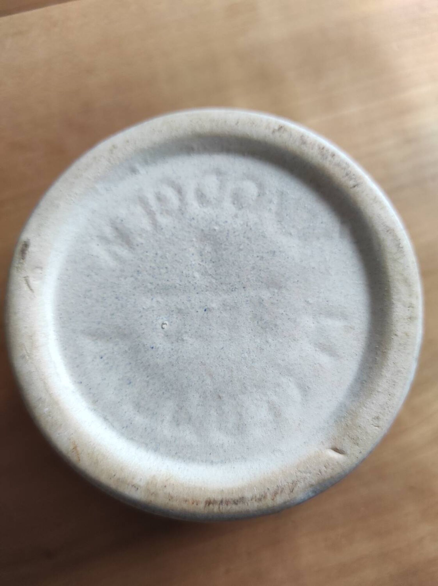 West German Knodgen stoneware ramekin