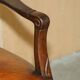 Restored leather office chair, Victorian era