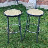 Lot of four bistro stools