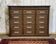 Oak cabinet from the early 20th century at support height.