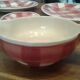 1 oval dish, 1 round dish, 2 raviers, 1 sausage