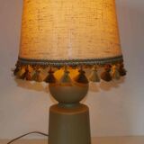 Lamp of the 7's years in ceramic