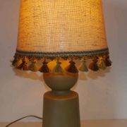 Lampe des années 7's en céramique
