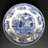 4 antique plates