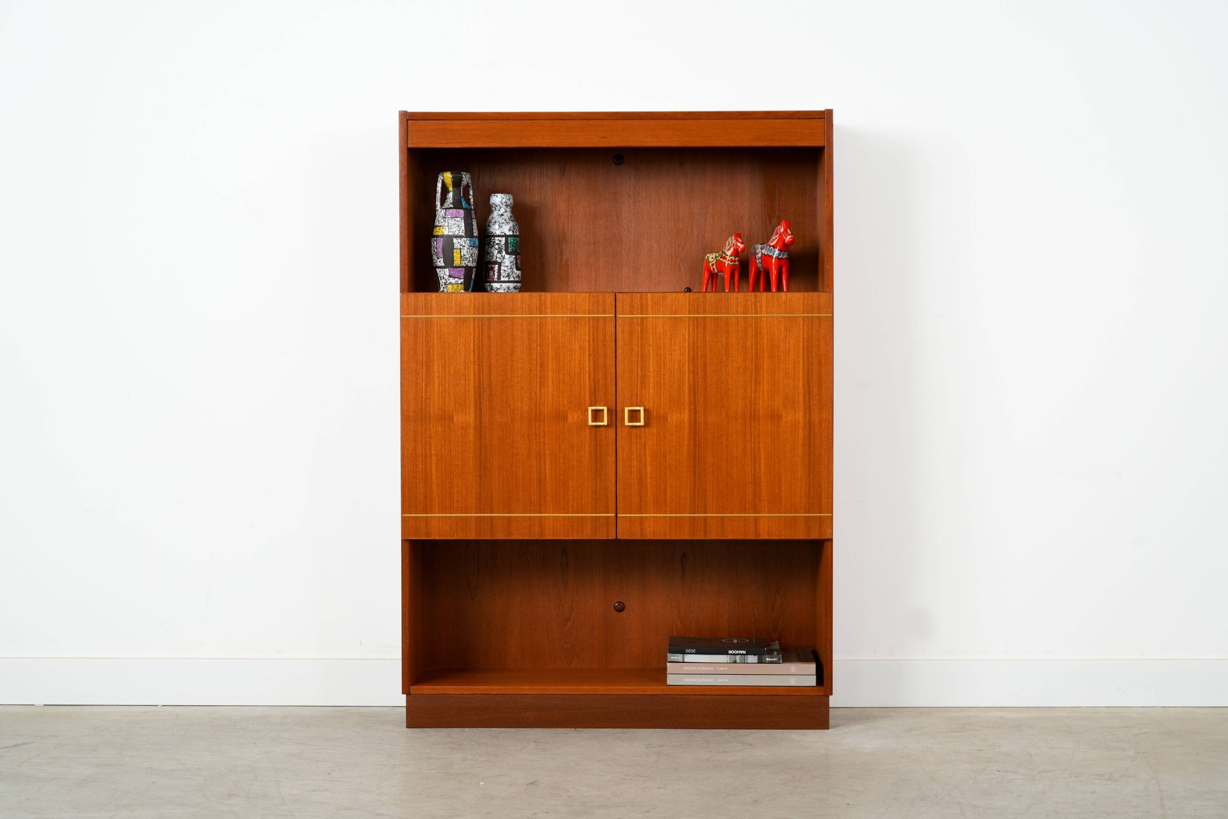 Teak bookcase, Danish design, 1970s, production: Denmark