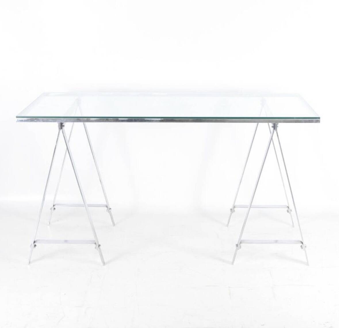 Stainless steel desk 1970