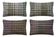 Lot de 4 housses de coussin kilim vintage 41x61 cm