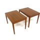 Set of 2 teak bedside tables, Sweden, 1960