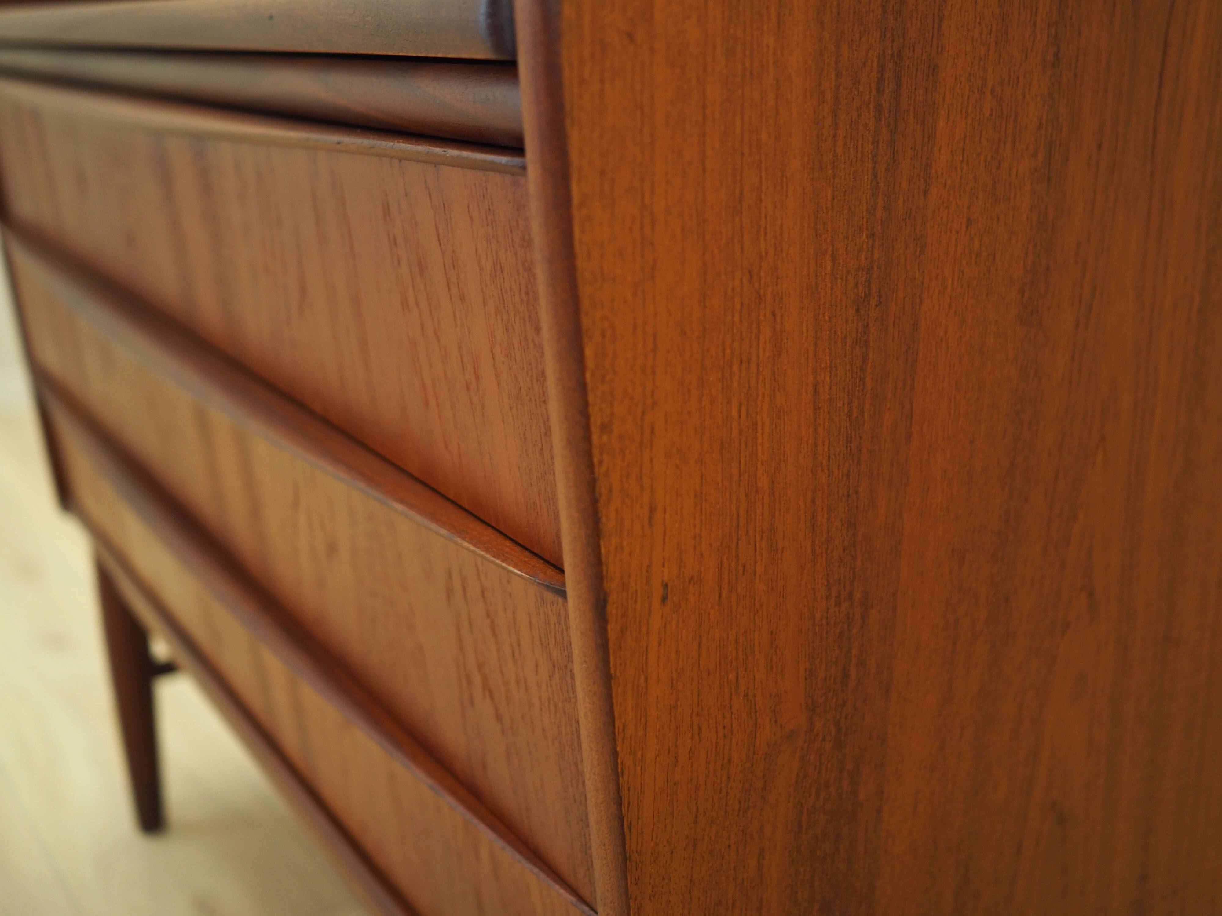 Teak secretary, Danish design, 1970s, production: Denmark