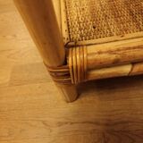End sofa bamboo cannage