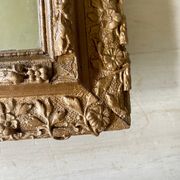 Ancien miroir doré début XXEME