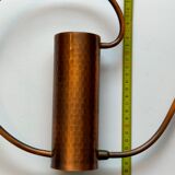 Hammered copper watering can
