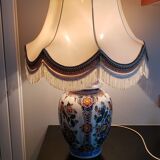 Potiche mounted in lamp