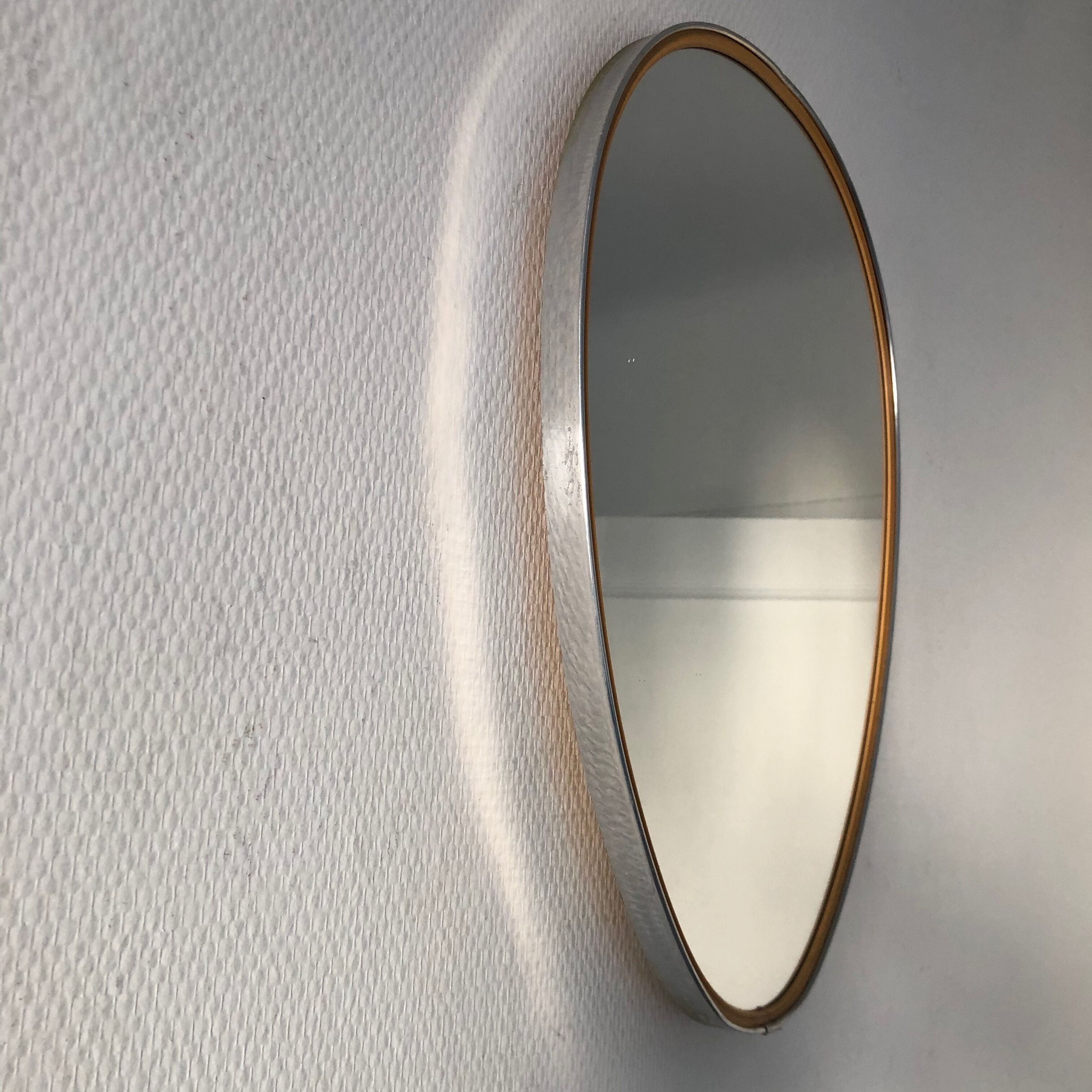 Miroir rétroviseur 48x33cm vintage 1960