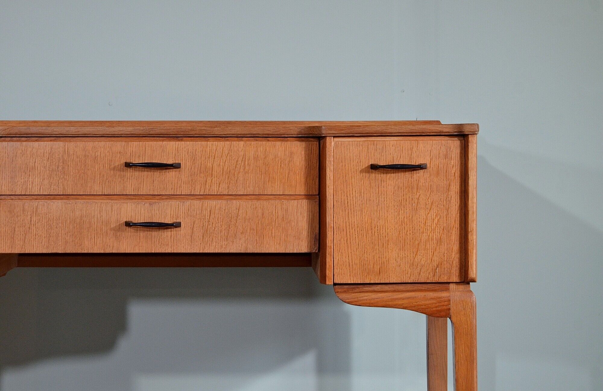 Midcentury lebus 'link' Scandinavian console table