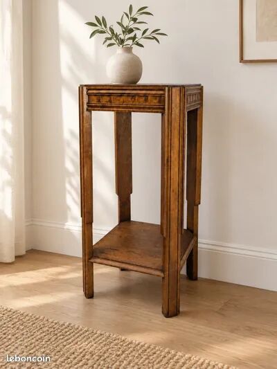 Sellette Art déco ancienne en bois