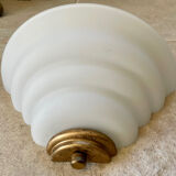 Pair of Vianne opaline wall lights