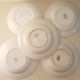 5 mismatched plates Gien, Digoin, Moulin des Loups, Saint Amand