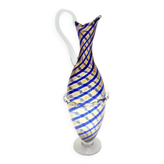 Vintage Murano glass pitcher