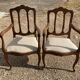 Paire de fauteuils de style anglais