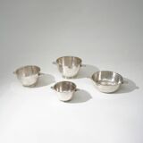 Set of 4 bowls by Gio Ponti for Fratelli Calderoni, 1950s