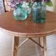 Rattan table