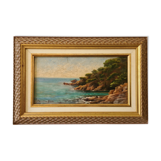 The Mediterranean coast oil by J. Boudenes-Garcin