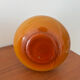 Vintage amber glass Empoli vase pitcher Italy