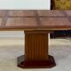 Table époque art déco en acajou eugène rinck