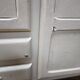 Parisian wardrobe 50s, two doors, 3 drawers, 6 shelves