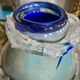 Glass paste vase