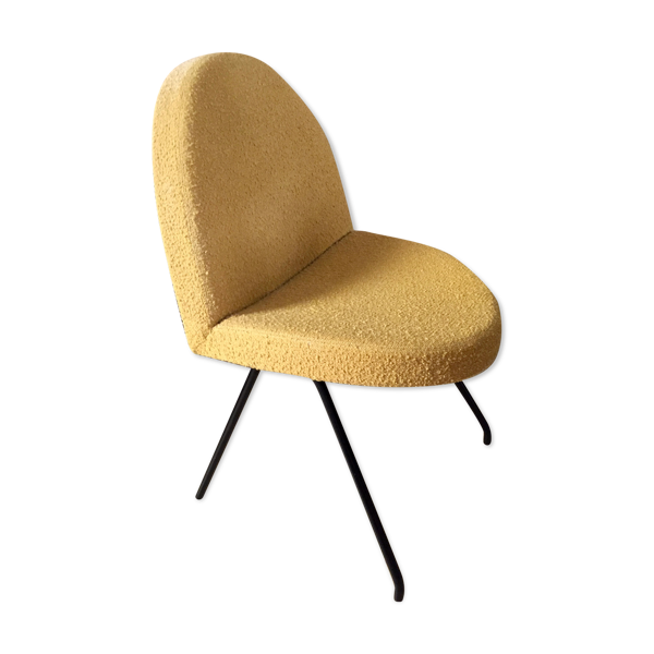 Chauffeuse n° 771 modèle ''langue'' de Joseph André Motte pour Steiner 1954