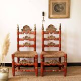 Pair of Majorcan chairs