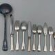 Cutlery set in metal ravinet d'enfert model dauphin 109 pieces