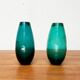 Mid-century German glass vases by Karl Friedrich Glas, 1960s, set of 2.