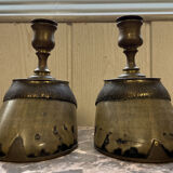 Smoking set three pieces nineteenth century called souvenir