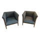 Art Deco armchairs