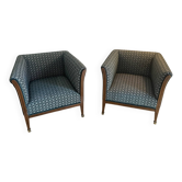 Art Deco armchairs
