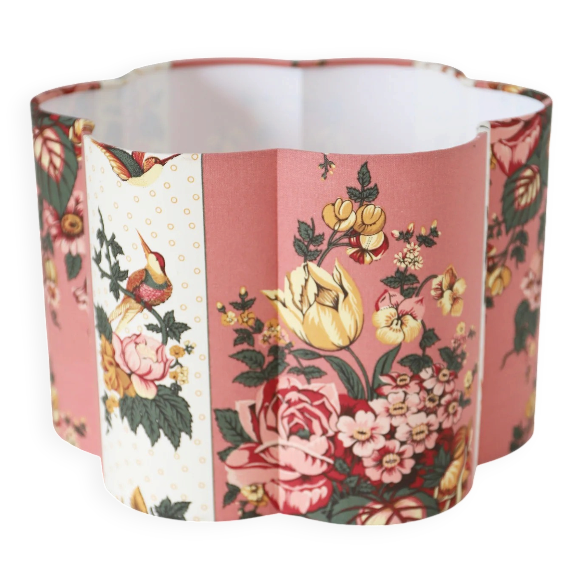 Abat-jour forme fleur Flora "Ormois"