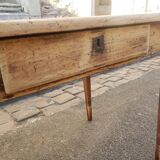Farm table or "hiss" desk