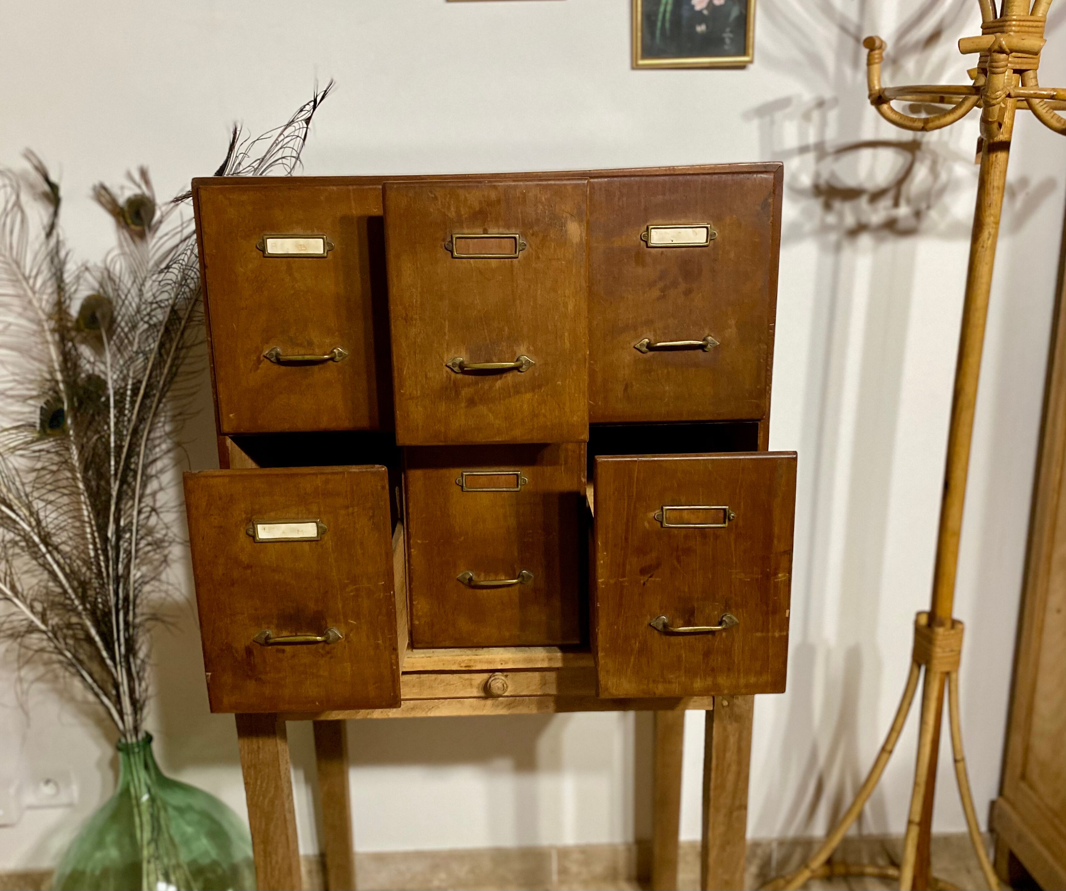 Meuble de métier 6 tiroirs