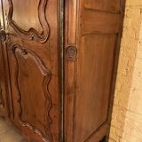 Louis XV walnut wardrobe - 18th century