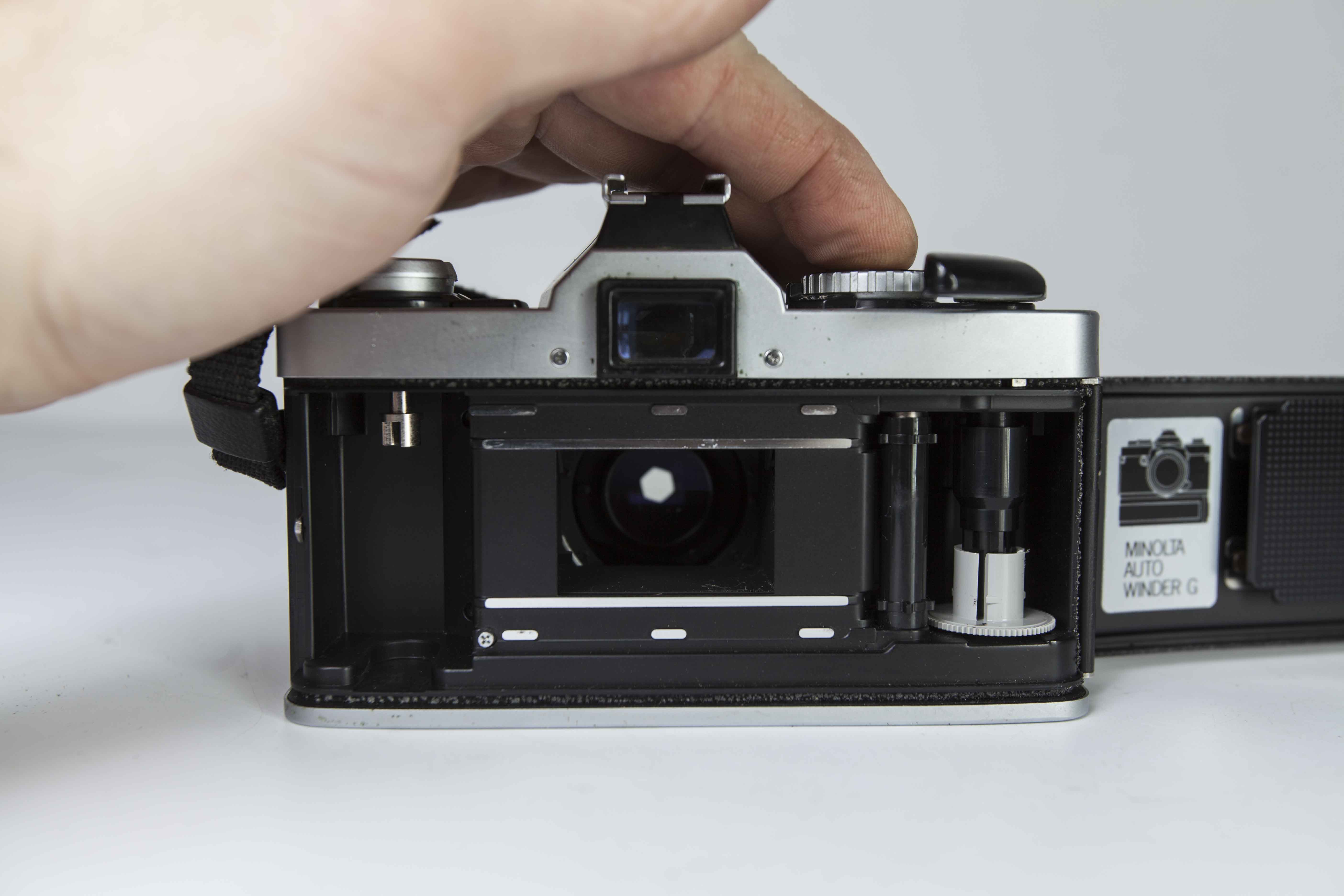 Minolta XG9 Silver 1979 Cleaned