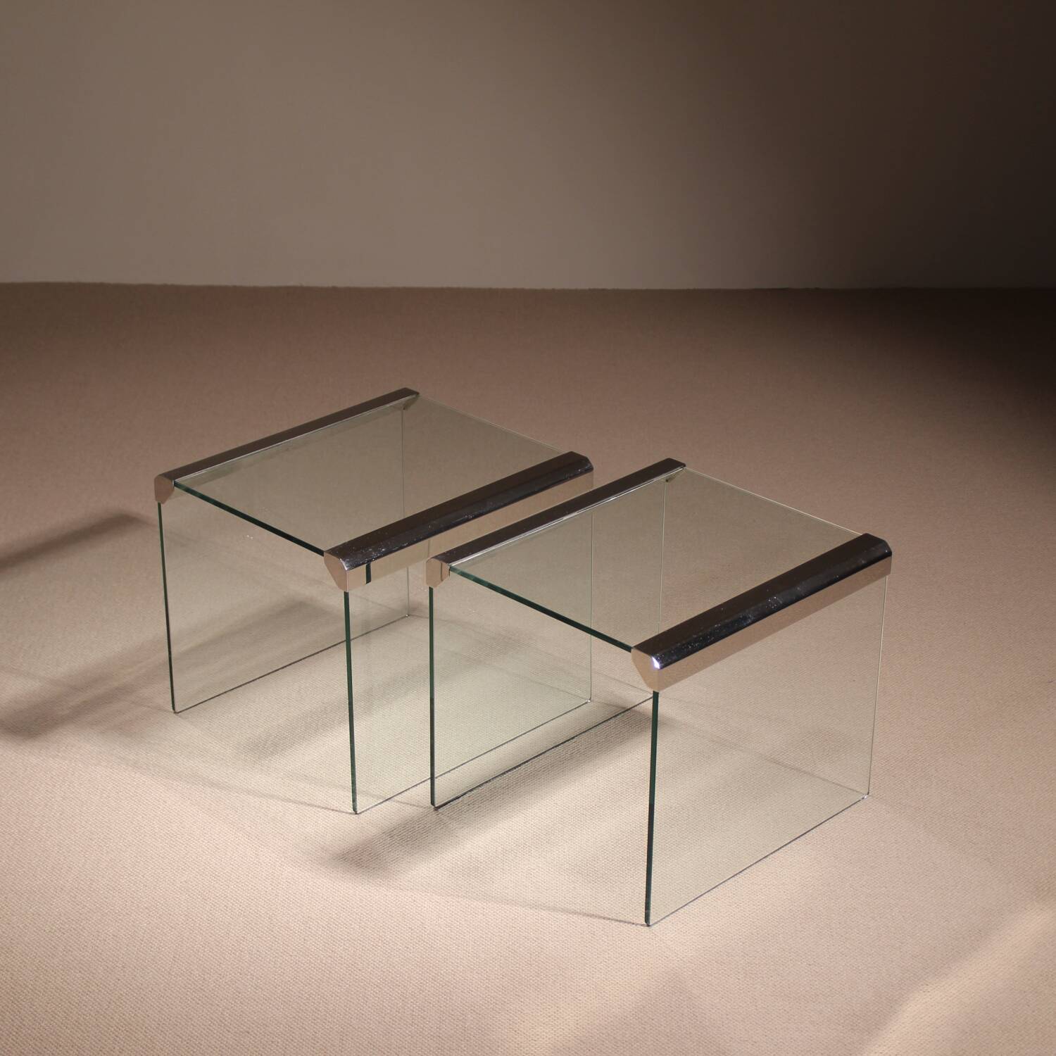 Nesting Table Set by Pierangelo Gallotti & Luigi Radice | Italy 1980s