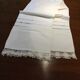 Cover of bolster old cotton and lace